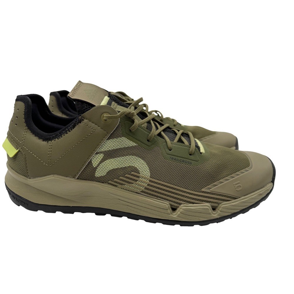 Five Ten Trailcross LT Mountain Bike Shoes Mens 12 Olive Green Excellent GY5124